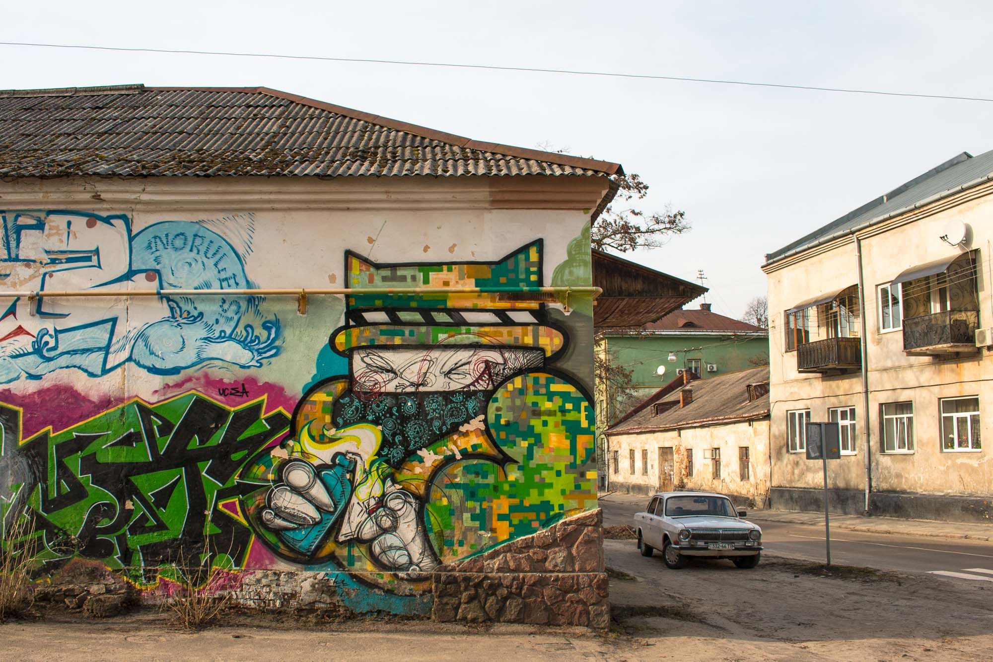 Графіті / навколографіті у Львові. Тарас Arm – про кластер стріт-арту в 2016 та 2019 роках